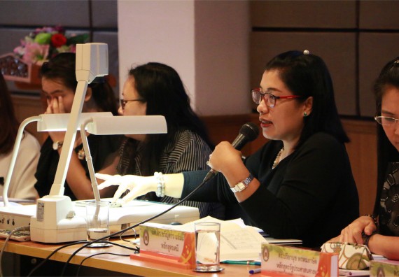 ภาพกิจกรรม คณะวิทยาศาสตร์ฯ เข้าร่วมการแลกเปลี่ยนเรียนรู้การประกันคุณภาพระดับหลักสูตร องค์ประกอบ 5