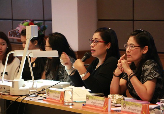 ภาพกิจกรรม คณะวิทยาศาสตร์ฯ เข้าร่วมการแลกเปลี่ยนเรียนรู้การประกันคุณภาพระดับหลักสูตร องค์ประกอบ 5