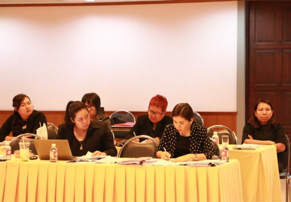 ภาพกิจกรรม คณะวิทยาศาสตร์ฯ เข้าร่วมการแลกเปลี่ยนเรียนรู้การประกันคุณภาพระดับหลักสูตร องค์ประกอบ 5