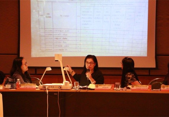 ภาพกิจกรรม คณะวิทยาศาสตร์ฯ เข้าร่วมการแลกเปลี่ยนเรียนรู้การประกันคุณภาพระดับหลักสูตร องค์ประกอบ 5