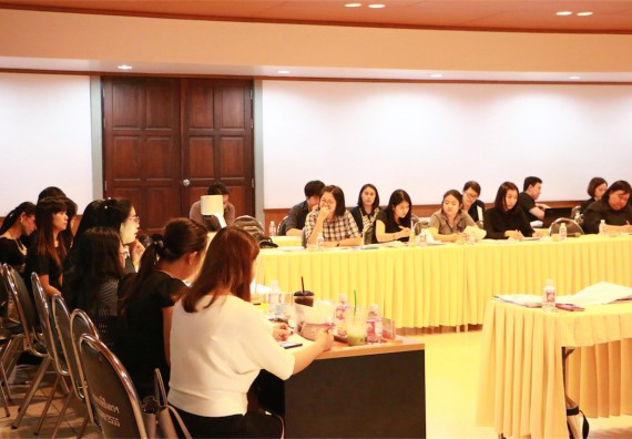 ภาพกิจกรรม คณะวิทยาศาสตร์ฯ เข้าร่วมการแลกเปลี่ยนเรียนรู้การประกันคุณภาพระดับหลักสูตร องค์ประกอบ 5