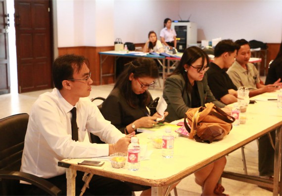 ภาพกิจกรรม คณะวิทยาศาสตร์ฯ เข้าร่วมการแลกเปลี่ยนเรียนรู้การประกันคุณภาพระดับหลักสูตร องค์ประกอบ 5