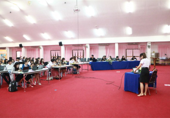 ภาพกิจกรรม โปรแกรมวิชาเคมี จัดการอบรมเชิงปฏิบัติการนำเสนอผลงานวิจัยทางเคมี