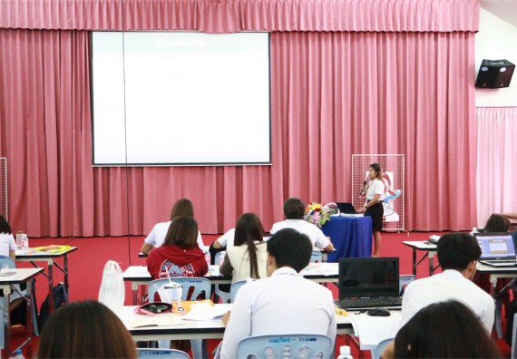 ภาพกิจกรรม โปรแกรมวิชาเคมี จัดการอบรมเชิงปฏิบัติการนำเสนอผลงานวิจัยทางเคมี