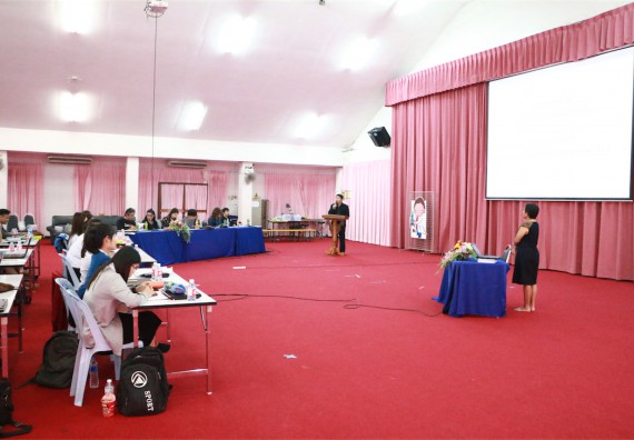 ภาพกิจกรรม โปรแกรมวิชาเคมี จัดการอบรมเชิงปฏิบัติการนำเสนอผลงานวิจัยทางเคมี