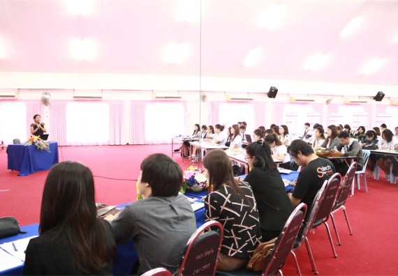 ภาพกิจกรรม โปรแกรมวิชาเคมี จัดการอบรมเชิงปฏิบัติการนำเสนอผลงานวิจัยทางเคมี