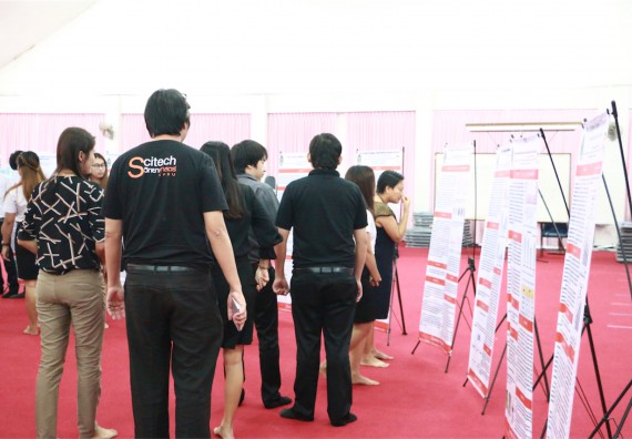 ภาพกิจกรรม โปรแกรมวิชาเคมี จัดการอบรมเชิงปฏิบัติการนำเสนอผลงานวิจัยทางเคมี