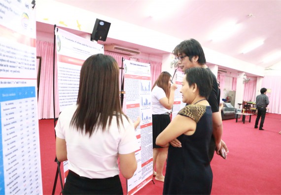 ภาพกิจกรรม โปรแกรมวิชาเคมี จัดการอบรมเชิงปฏิบัติการนำเสนอผลงานวิจัยทางเคมี