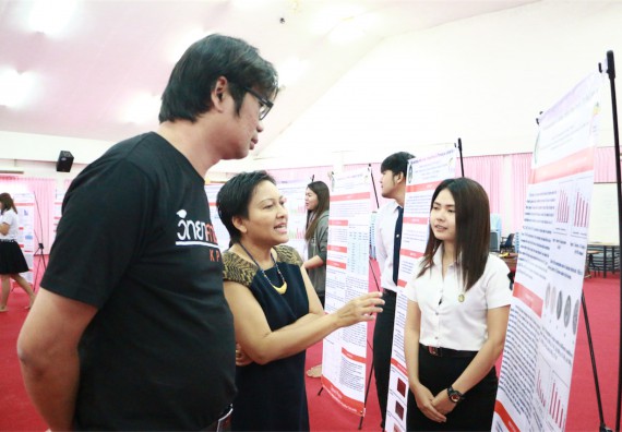 ภาพกิจกรรม โปรแกรมวิชาเคมี จัดการอบรมเชิงปฏิบัติการนำเสนอผลงานวิจัยทางเคมี