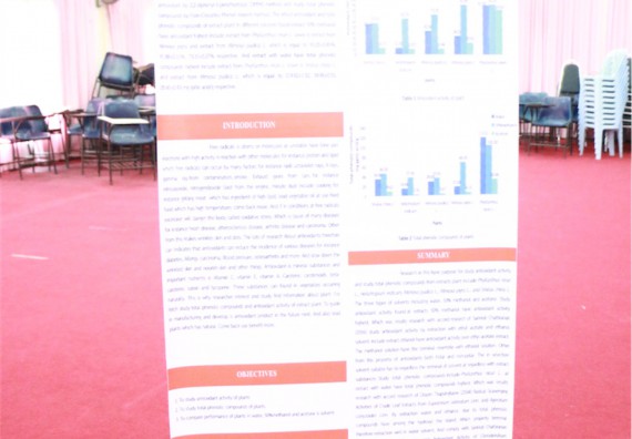 ภาพกิจกรรม โปรแกรมวิชาเคมี จัดการอบรมเชิงปฏิบัติการนำเสนอผลงานวิจัยทางเคมี