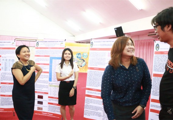 ภาพกิจกรรม โปรแกรมวิชาเคมี จัดการอบรมเชิงปฏิบัติการนำเสนอผลงานวิจัยทางเคมี