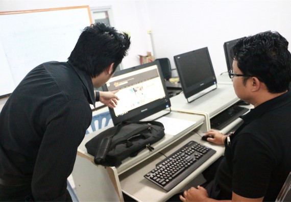 ภาพกิจกรรม คณะวิทยาศาสตร์และเทคโนโลยี อบรม การสร้าง Google Scholar Citations Profiles