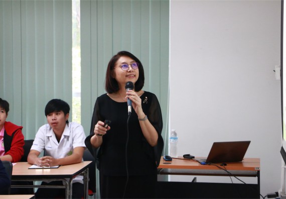 ภาพกิจกรรม ศูนย์ส่งเสริมและตรวจสอบการผลิตตามมาตรฐานความปลอดภัยทางอาหาร อบรม เรื่อง การตรวจติดตามคุณภาพภายใน