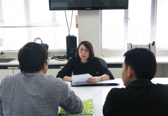 ภาพกิจกรรม ศูนย์ส่งเสริมและตรวจสอบการผลิตตามมาตรฐานความปลอดภัยทางอาหาร ได้รับการตรวจติดตามคุณภาพภายใน (Internal Audit) ระบบ ISO/IEC 17025:2005