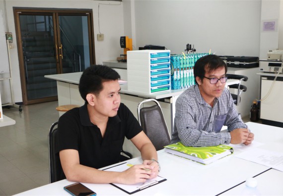 ภาพกิจกรรม ศูนย์ส่งเสริมและตรวจสอบการผลิตตามมาตรฐานความปลอดภัยทางอาหาร ได้รับการตรวจติดตามคุณภาพภายใน (Internal Audit) ระบบ ISO/IEC 17025:2005