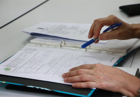 ภาพกิจกรรม ศูนย์ส่งเสริมและตรวจสอบการผลิตตามมาตรฐานความปลอดภัยทางอาหาร ได้รับการตรวจติดตามคุณภาพภายใน (Internal Audit) ระบบ ISO/IEC 17025:2005