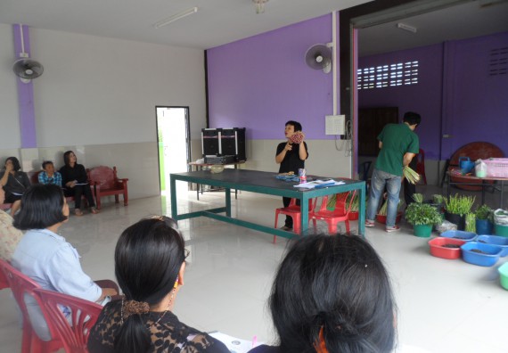 ภาพกิจกรรม โปรแกรมวิชาเกษตรศาสตร์ จัดการอบรม การขยายพันธุ์พืชผักสวนครัว