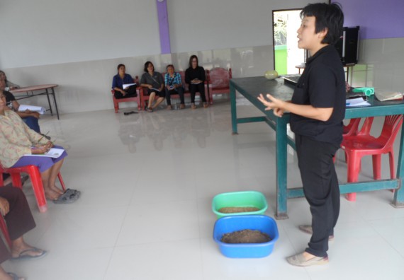 ภาพกิจกรรม โปรแกรมวิชาเกษตรศาสตร์ จัดการอบรม การขยายพันธุ์พืชผักสวนครัว