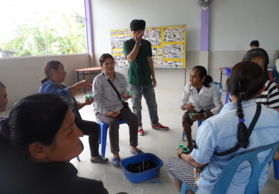 ภาพกิจกรรม โปรแกรมวิชาเกษตรศาสตร์ จัดการอบรม การขยายพันธุ์พืชผักสวนครัว