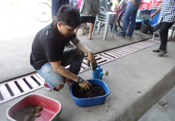 ภาพกิจกรรม โปรแกรมวิชาเกษตรศาสตร์ จัดการอบรม เรื่อง การขยายพันธุ์พืชผักสวนครัว