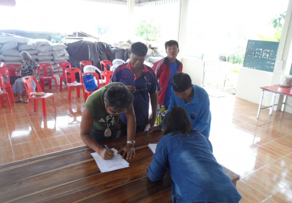 ภาพกิจกรรม โปรแกรมวิชาเกษตรศาสตร์ จัดการอบรม ในเรื่อง การทำน้ำยาไล่แมลง