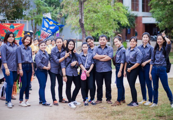 ภาพกิจกรรม คณะวิทยาศาสตร์และเทคโนโลยี เข้าร่วม กิจกรรมกีฬาระหว่างคณะ ปลาบึกเกมส์ ครั้งที่ 16