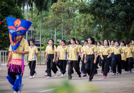 ภาพกิจกรรม คณะวิทยาศาสตร์และเทคโนโลยี เข้าร่วม กิจกรรมกีฬาระหว่างคณะ ปลาบึกเกมส์ ครั้งที่ 16
