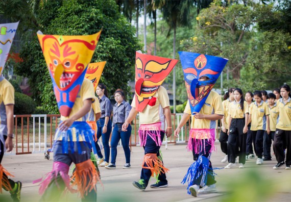 ภาพกิจกรรม คณะวิทยาศาสตร์และเทคโนโลยี เข้าร่วม กิจกรรมกีฬาระหว่างคณะ ปลาบึกเกมส์ ครั้งที่ 16