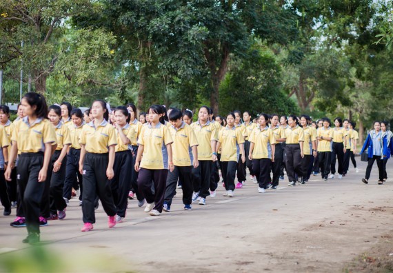 ภาพกิจกรรม คณะวิทยาศาสตร์และเทคโนโลยี เข้าร่วม กิจกรรมกีฬาระหว่างคณะ ปลาบึกเกมส์ ครั้งที่ 16