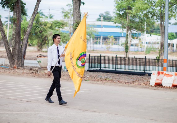 ภาพกิจกรรม คณะวิทยาศาสตร์และเทคโนโลยี เข้าร่วม กิจกรรมกีฬาระหว่างคณะ ปลาบึกเกมส์ ครั้งที่ 16