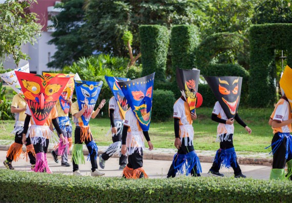 ภาพกิจกรรม คณะวิทยาศาสตร์และเทคโนโลยี เข้าร่วม กิจกรรมกีฬาระหว่างคณะ ปลาบึกเกมส์ ครั้งที่ 16