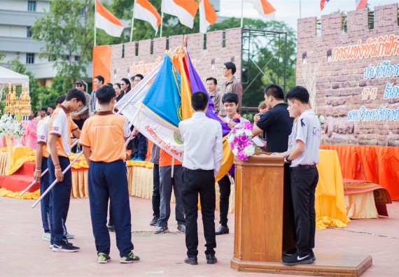 ภาพกิจกรรม คณะวิทยาศาสตร์และเทคโนโลยี เข้าร่วม กิจกรรมกีฬาระหว่างคณะ ปลาบึกเกมส์ ครั้งที่ 16