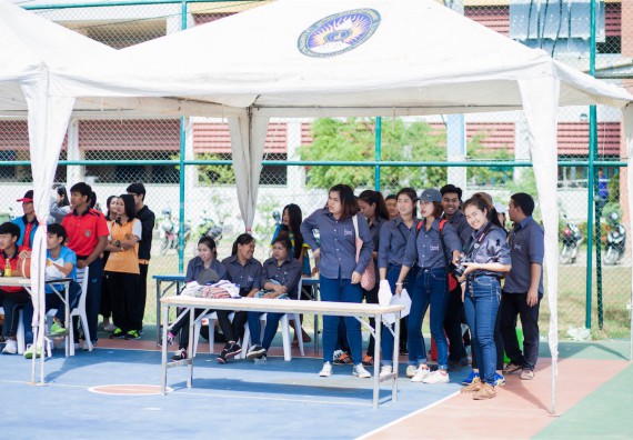 ภาพกิจกรรม คณะวิทยาศาสตร์และเทคโนโลยี เข้าร่วม กิจกรรมกีฬาระหว่างคณะ ปลาบึกเกมส์ ครั้งที่ 16