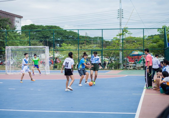 ภาพกิจกรรม คณะวิทยาศาสตร์และเทคโนโลยี เข้าร่วม กิจกรรมกีฬาระหว่างคณะ ปลาบึกเกมส์ ครั้งที่ 16