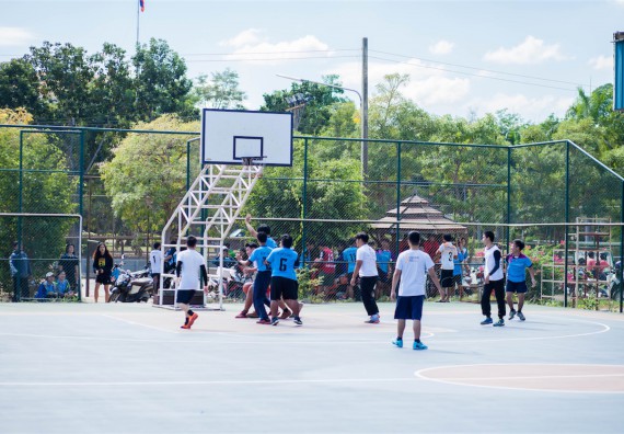 ภาพกิจกรรม คณะวิทยาศาสตร์และเทคโนโลยี เข้าร่วม กิจกรรมกีฬาระหว่างคณะ ปลาบึกเกมส์ ครั้งที่ 16