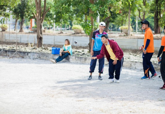 ภาพกิจกรรม คณะวิทยาศาสตร์และเทคโนโลยี เข้าร่วม กิจกรรมกีฬาระหว่างคณะ ปลาบึกเกมส์ ครั้งที่ 16