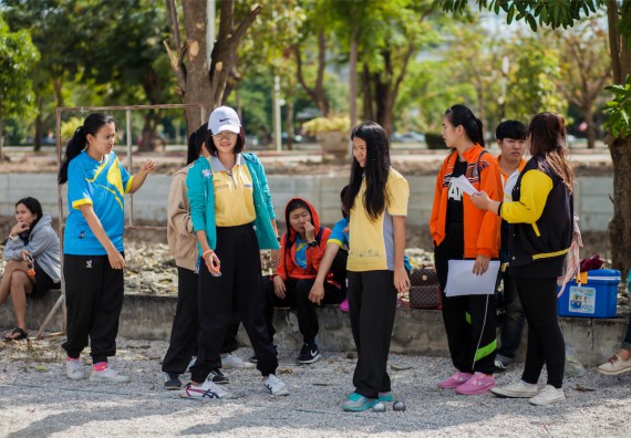 ภาพกิจกรรม คณะวิทยาศาสตร์และเทคโนโลยี เข้าร่วม กิจกรรมกีฬาระหว่างคณะ ปลาบึกเกมส์ ครั้งที่ 16