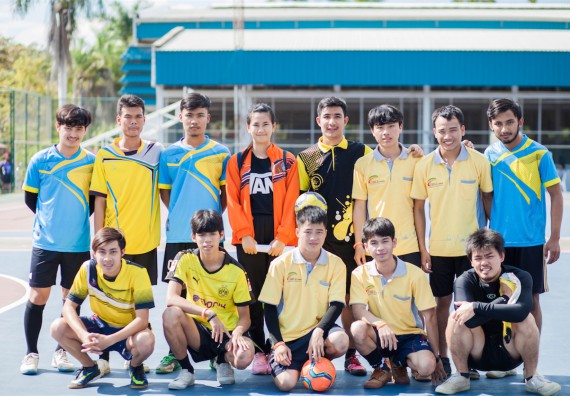 ภาพกิจกรรม คณะวิทยาศาสตร์และเทคโนโลยี เข้าร่วม กิจกรรมกีฬาระหว่างคณะ ปลาบึกเกมส์ ครั้งที่ 16