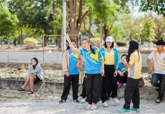ภาพกิจกรรม คณะวิทยาศาสตร์และเทคโนโลยี เข้าร่วม กิจกรรมกีฬาระหว่างคณะ ปลาบึกเกมส์ ครั้งที่ 16