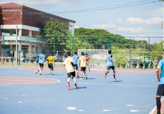 ภาพกิจกรรม คณะวิทยาศาสตร์และเทคโนโลยี เข้าร่วม กิจกรรมกีฬาระหว่างคณะ ปลาบึกเกมส์ ครั้งที่ 16