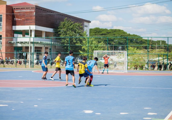 ภาพกิจกรรม คณะวิทยาศาสตร์และเทคโนโลยี เข้าร่วม กิจกรรมกีฬาระหว่างคณะ ปลาบึกเกมส์ ครั้งที่ 16