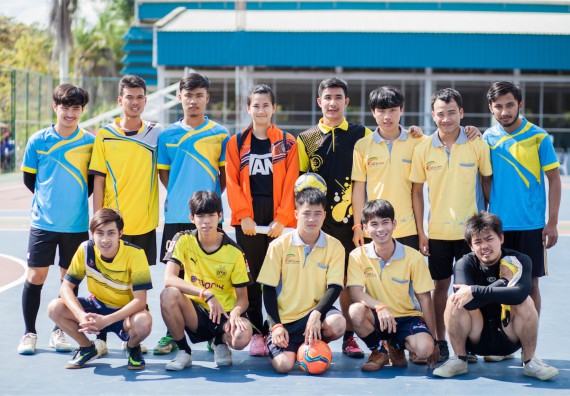 ภาพกิจกรรม คณะวิทยาศาสตร์และเทคโนโลยี เข้าร่วม กิจกรรมกีฬาระหว่างคณะ ปลาบึกเกมส์ ครั้งที่ 16