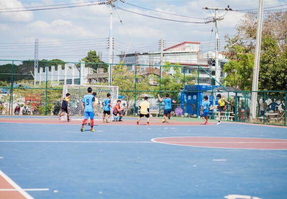 ภาพกิจกรรม คณะวิทยาศาสตร์และเทคโนโลยี เข้าร่วม กิจกรรมกีฬาระหว่างคณะ ปลาบึกเกมส์ ครั้งที่ 16