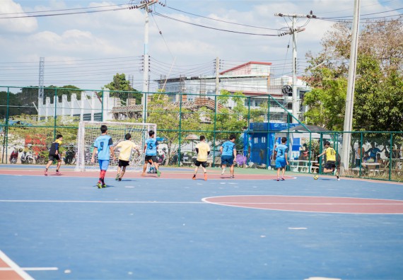 ภาพกิจกรรม คณะวิทยาศาสตร์และเทคโนโลยี เข้าร่วม กิจกรรมกีฬาระหว่างคณะ ปลาบึกเกมส์ ครั้งที่ 16