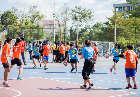 ภาพกิจกรรม คณะวิทยาศาสตร์และเทคโนโลยี เข้าร่วม กิจกรรมกีฬาระหว่างคณะ ปลาบึกเกมส์ ครั้งที่ 16