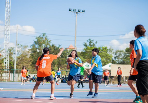 ภาพกิจกรรม คณะวิทยาศาสตร์และเทคโนโลยี เข้าร่วม กิจกรรมกีฬาระหว่างคณะ ปลาบึกเกมส์ ครั้งที่ 16