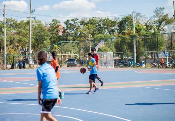 ภาพกิจกรรม คณะวิทยาศาสตร์และเทคโนโลยี เข้าร่วม กิจกรรมกีฬาระหว่างคณะ ปลาบึกเกมส์ ครั้งที่ 16