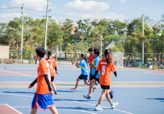 ภาพกิจกรรม คณะวิทยาศาสตร์และเทคโนโลยี เข้าร่วม กิจกรรมกีฬาระหว่างคณะ ปลาบึกเกมส์ ครั้งที่ 16