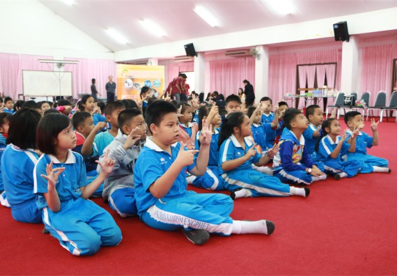 ภาพกิจกรรม ค่ายวิทยาศาสตร์รุ่นจิ๋ว โรงเรียนอนุบาลกำแพงเพชร 