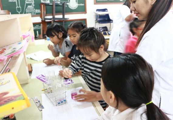 ภาพกิจกรรม ค่ายวิทยาศาสตร์รุ่นจิ๋ว โรงเรียนอนุบาลกำแพงเพชร 